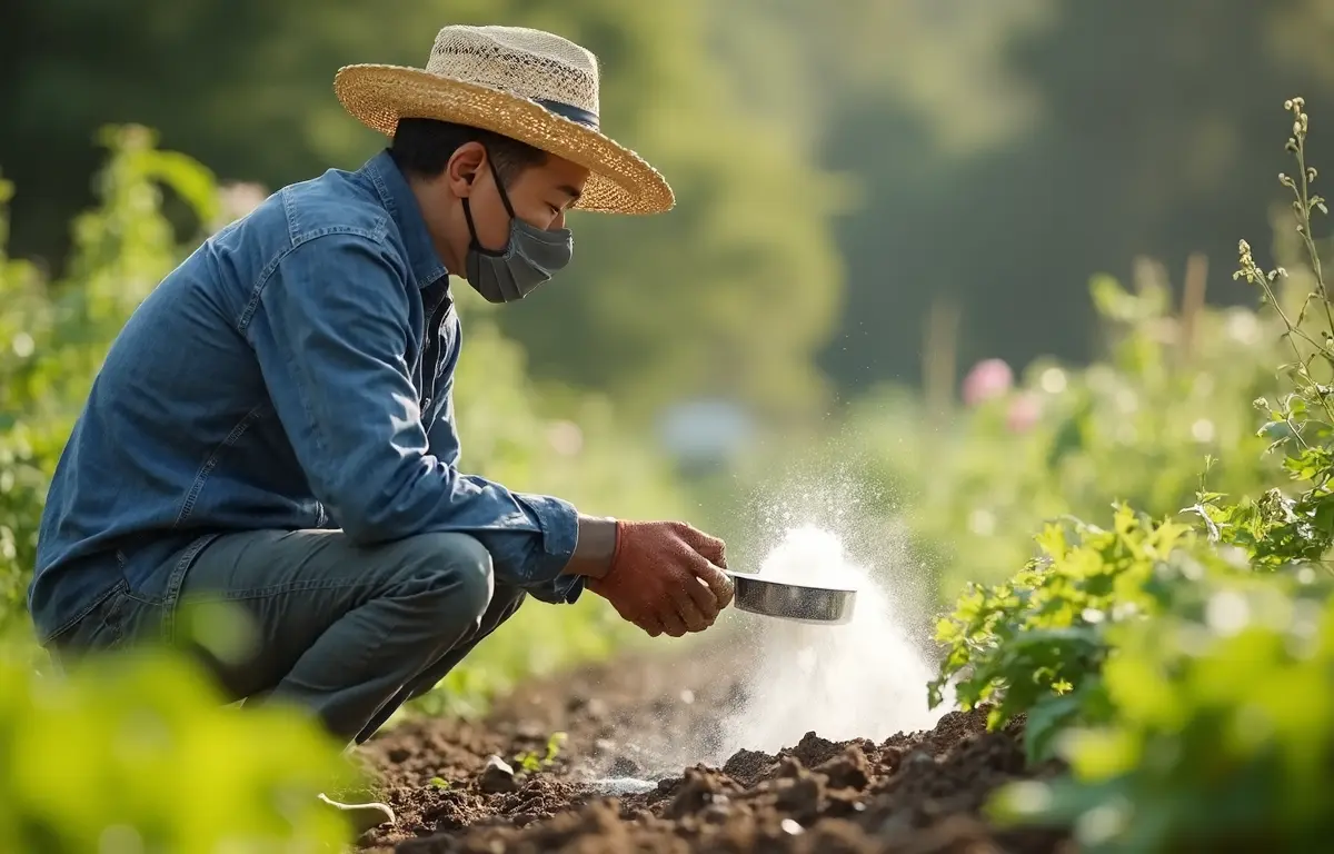 初心者向け:失敗しない石灰の使い方と注意点