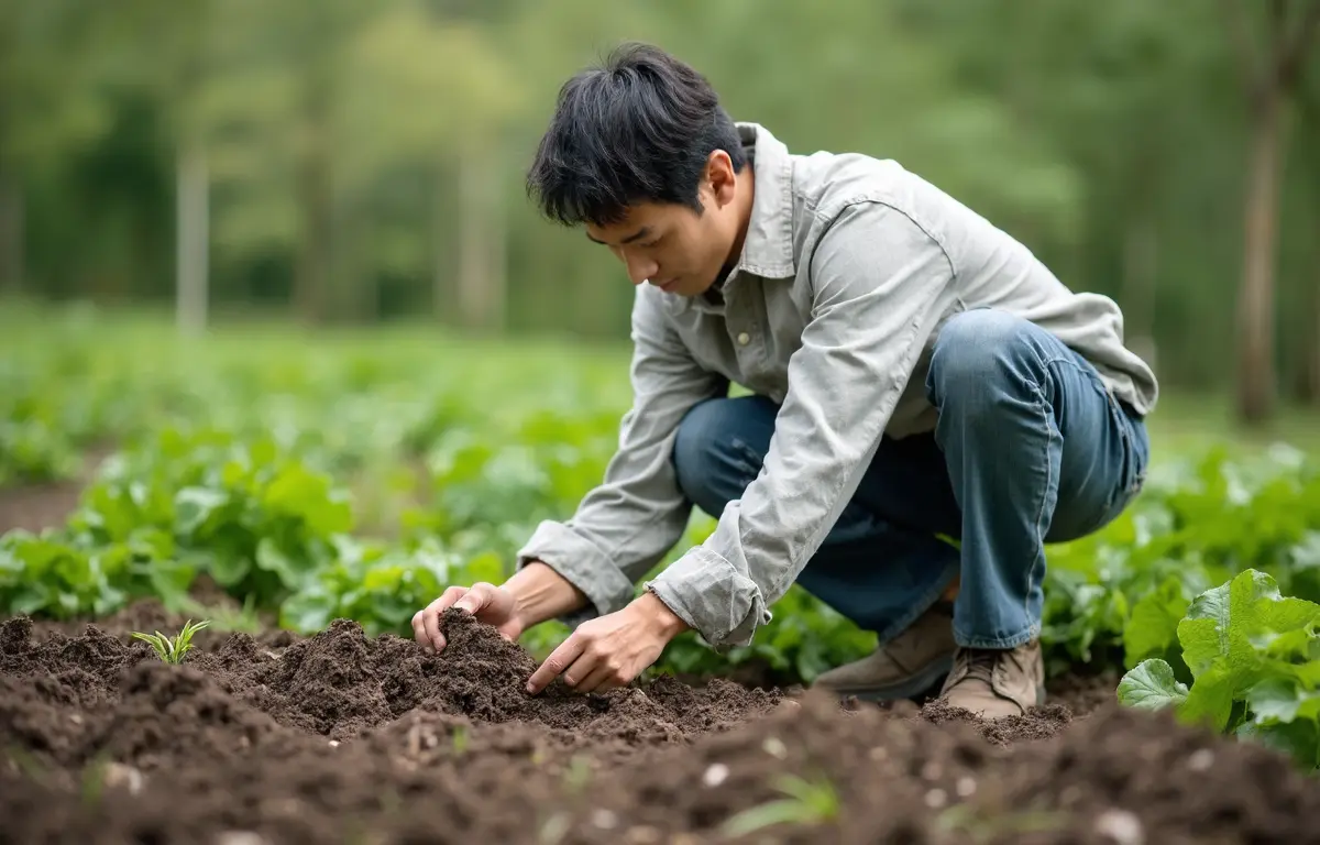 畝作り後のケアと野菜栽培までの管理