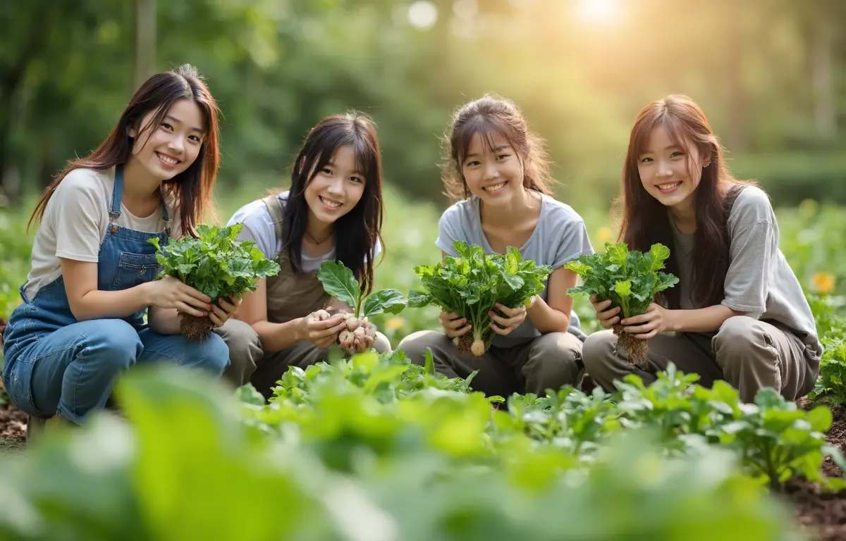 菌ちゃん農法による収穫成功事例:家庭菜園でも大収穫!