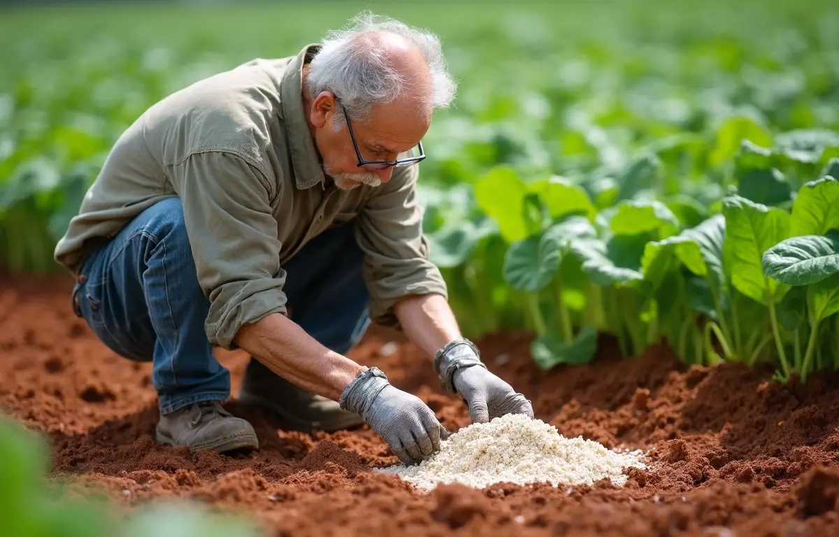 酸性土壌対策としての石灰の働きとpH調整の重要性