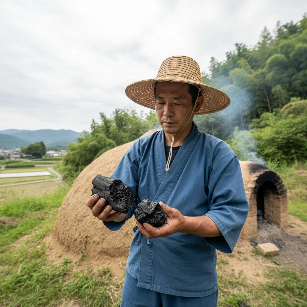 菌ちゃん農法で使う炭の種類と炭化条件の基礎知識