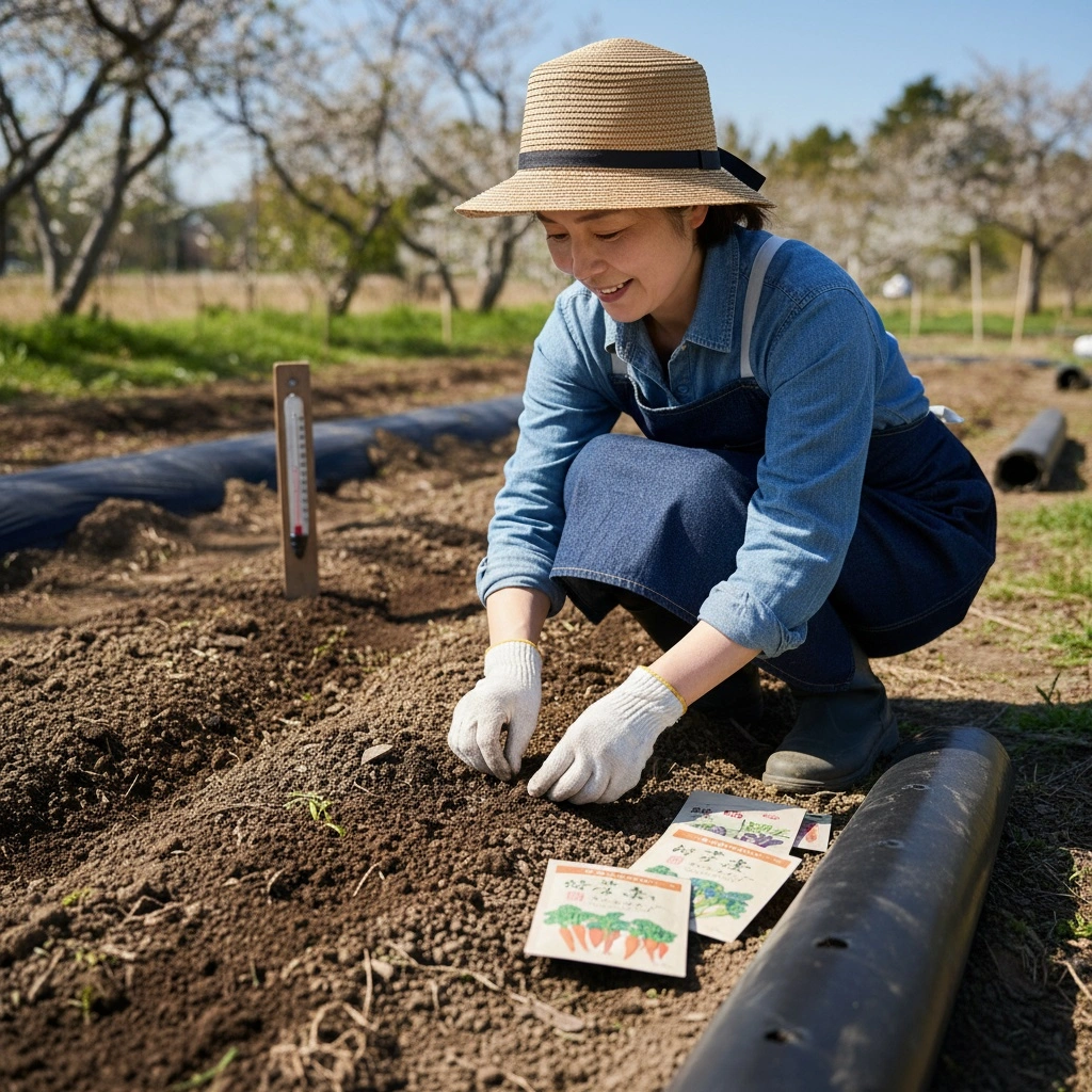菌ちゃん農法での「種まき適期と気候条件」の見極めポイント
