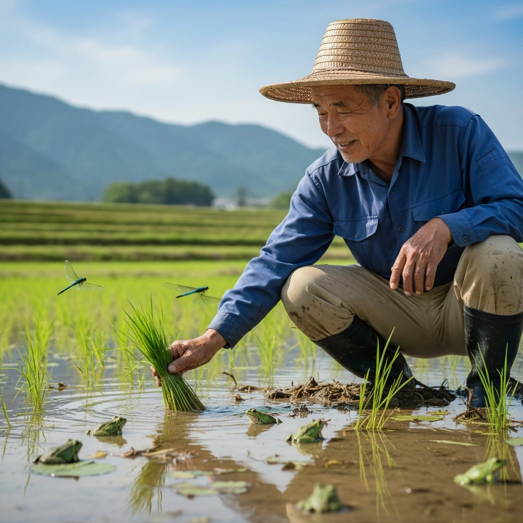 雑草・病害虫に頼らない菌ちゃん農法での自然防除