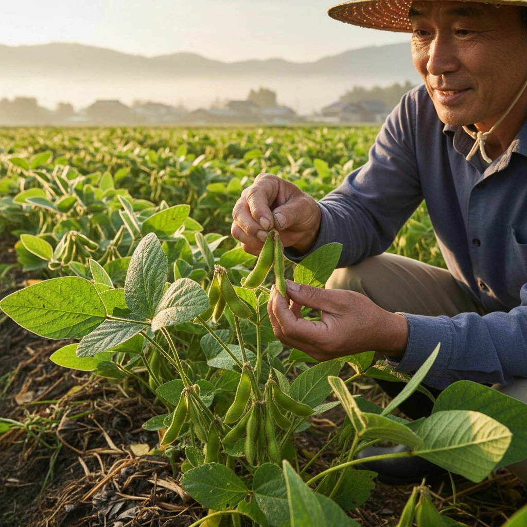 枝豆の収穫タイミングと収量アップのコツ