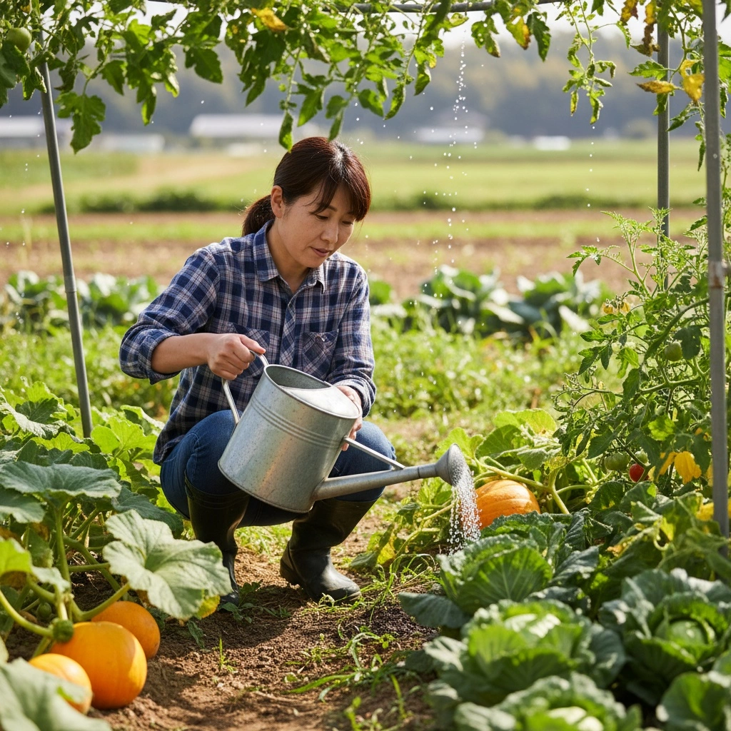 季節ごとの菌ちゃん農法における水やり目安