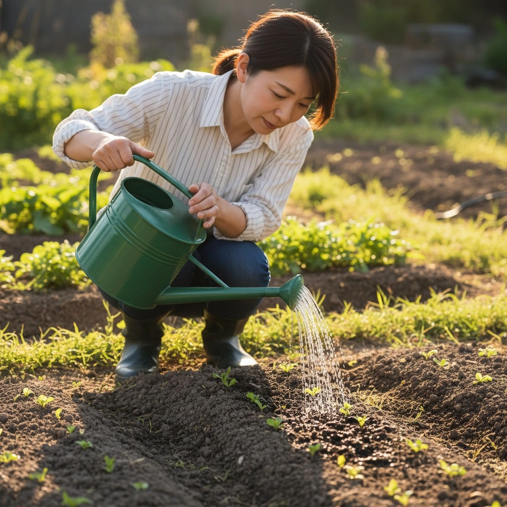 菌ちゃん農法における「水やり管理」と発芽率を高める潅水テクニック