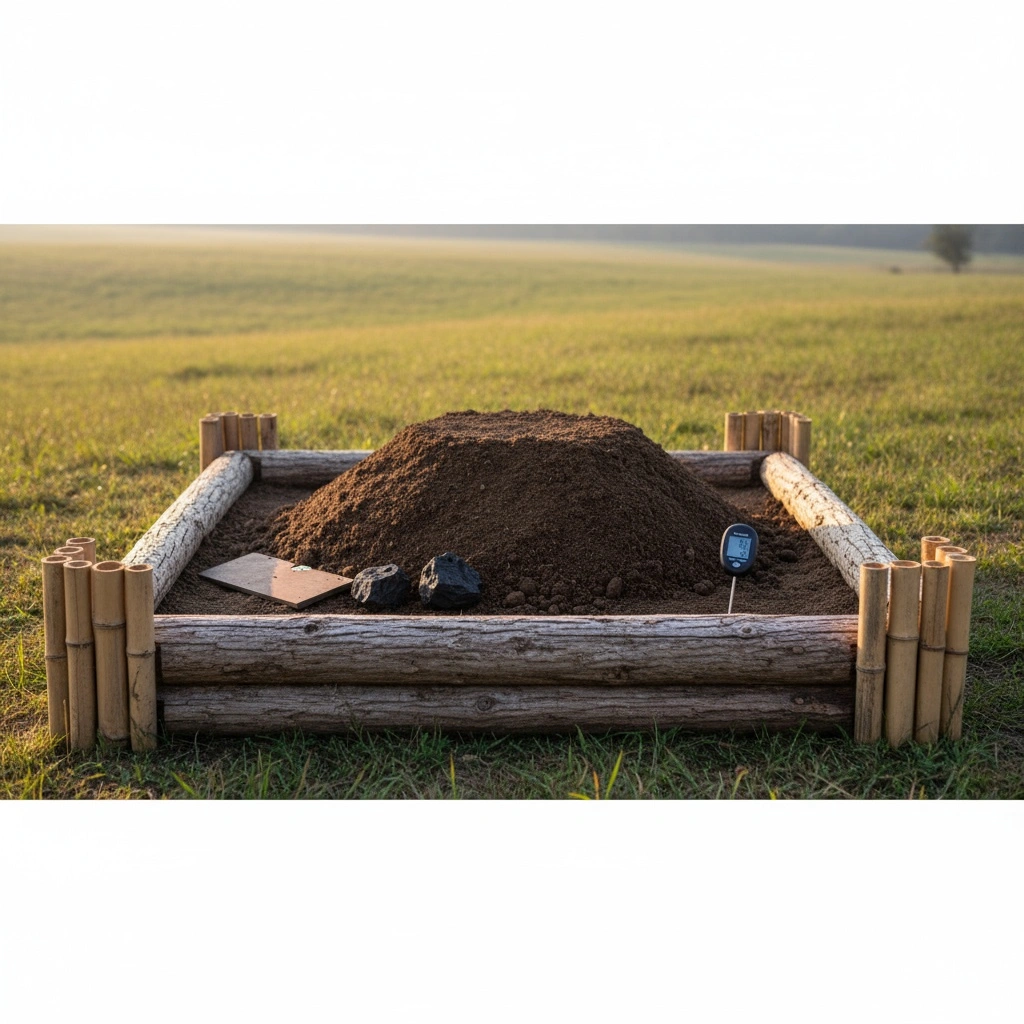 菌ちゃん農法の畝づくりと実践手順