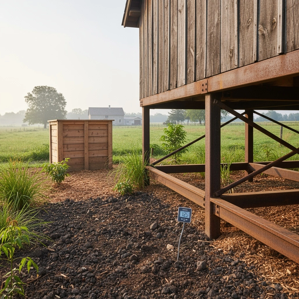 菌ちゃん農法における非化学的シロアリ対策と物理的防除方法