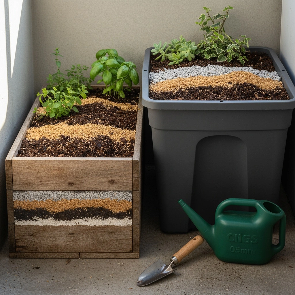 菌ちゃん農法プランターの準備:資材と道具の選び方