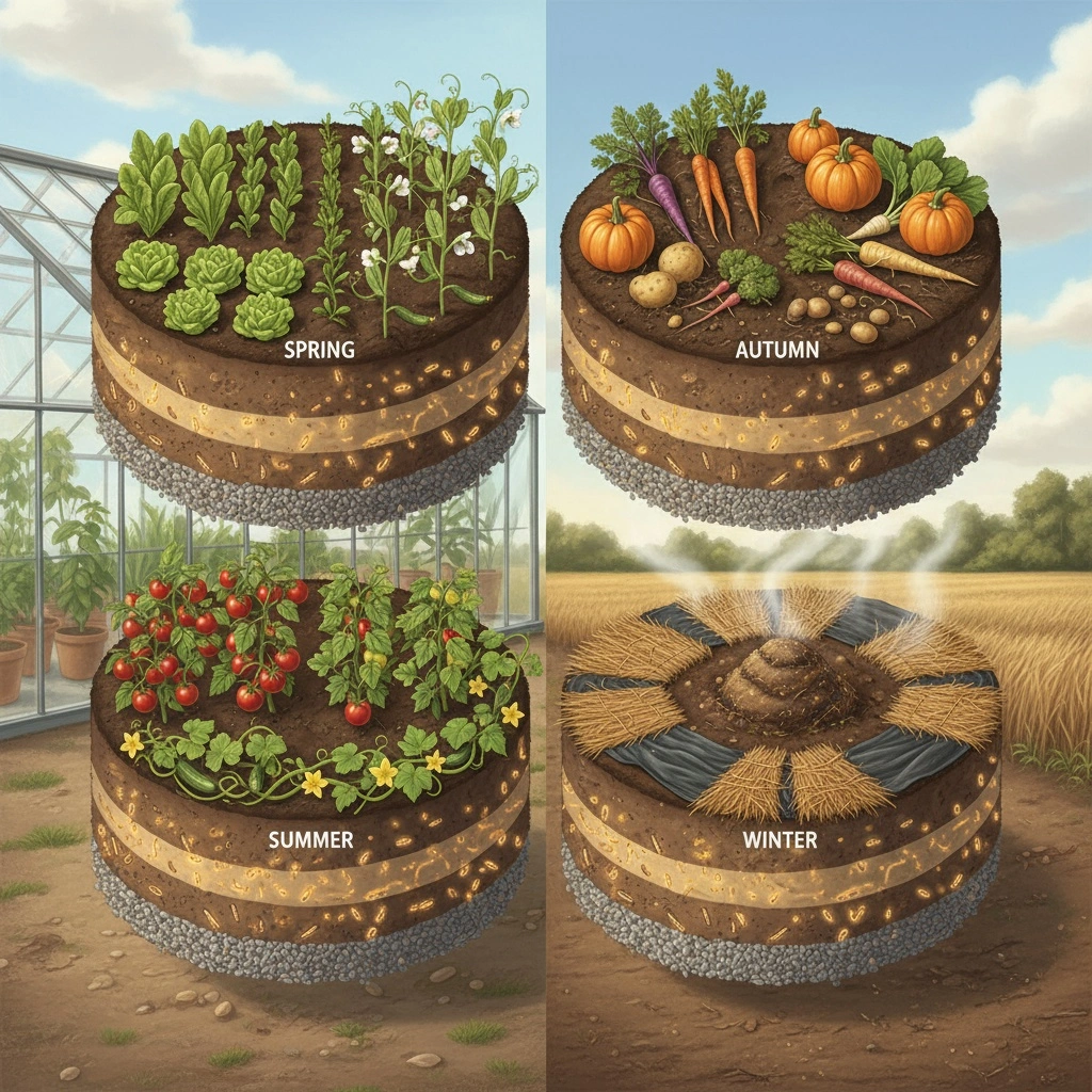 季節別・菌ちゃん農法に適した野菜と育て方のポイント