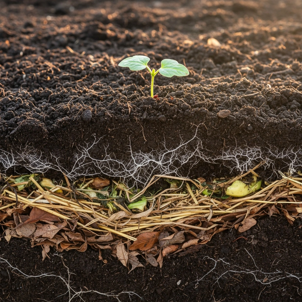 菌ちゃん農法でスイカを育てるための「土づくり」の基本と微生物管理