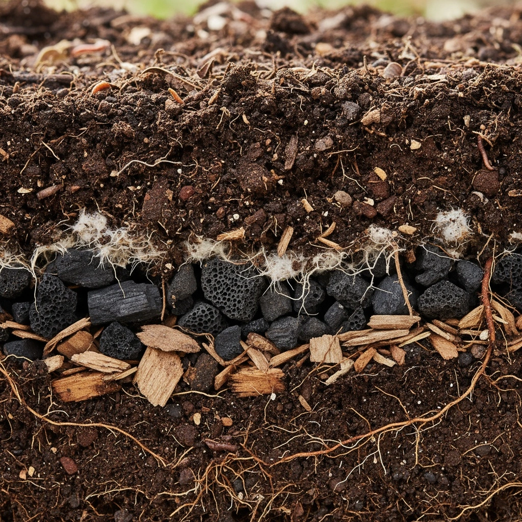 土壌診断と菌ちゃん資材:アリの巣を防ぐ基礎づくり