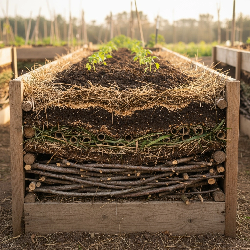 菌ちゃん農法でのトマト用土づくり:理想の菌ちゃん畝を作る手順