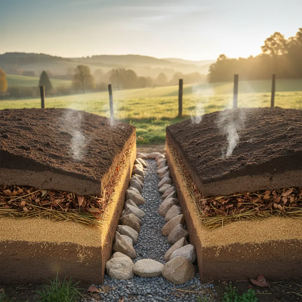 菌ちゃん農法の畝づくり:排水性と発酵を両立させる設計術