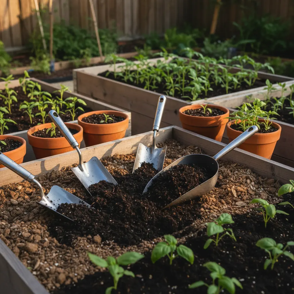 菌ちゃん堆肥の使い方:家庭菜園・鉢植え・畑での活用法