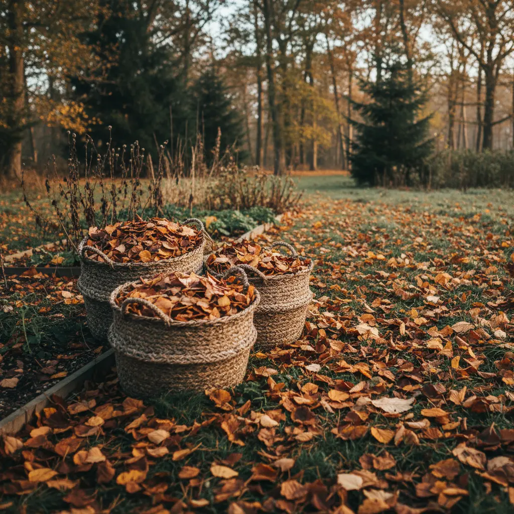 菌ちゃん農法に適した落ち葉の集め方と選び方