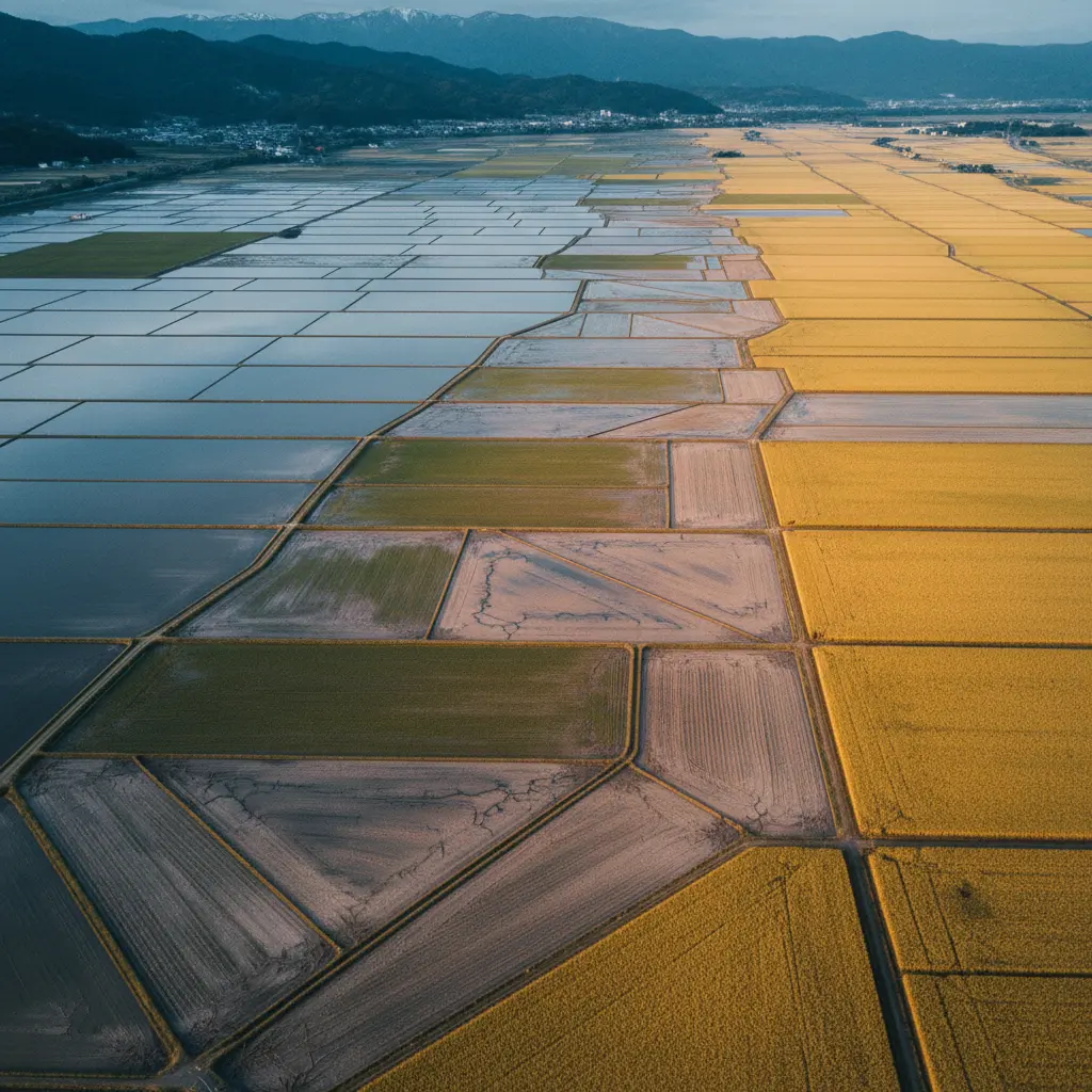 地域別で異なる田んぼの水抜き時期【北海道・東北・関東・西日本編】