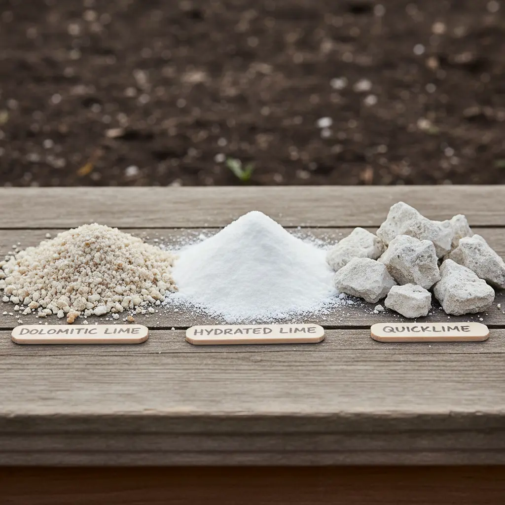 苦土石灰・消石灰など石灰の種類と選び方