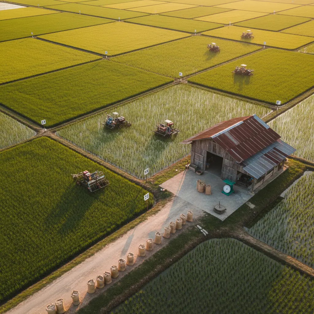 一反あたりの収穫量と農業経営の目安