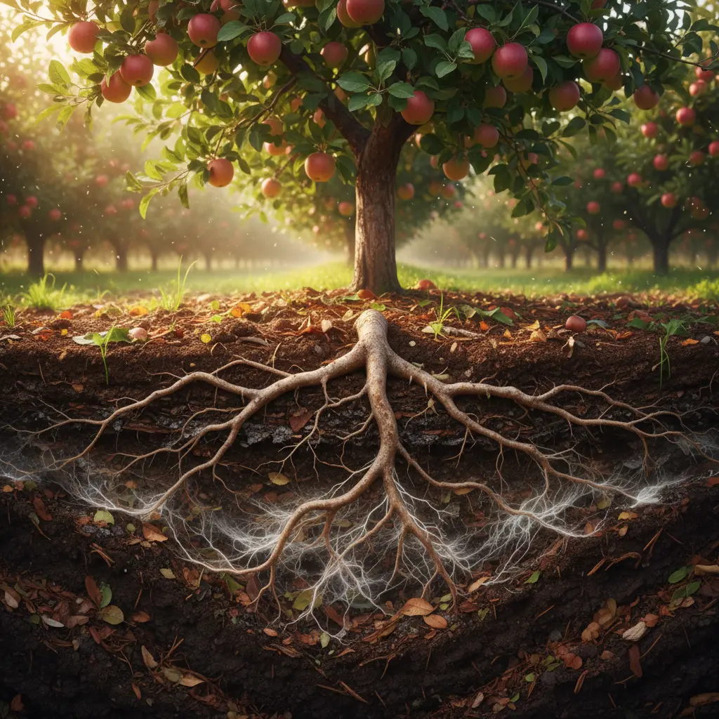 菌ちゃん農法による果樹の変化と実際の効果