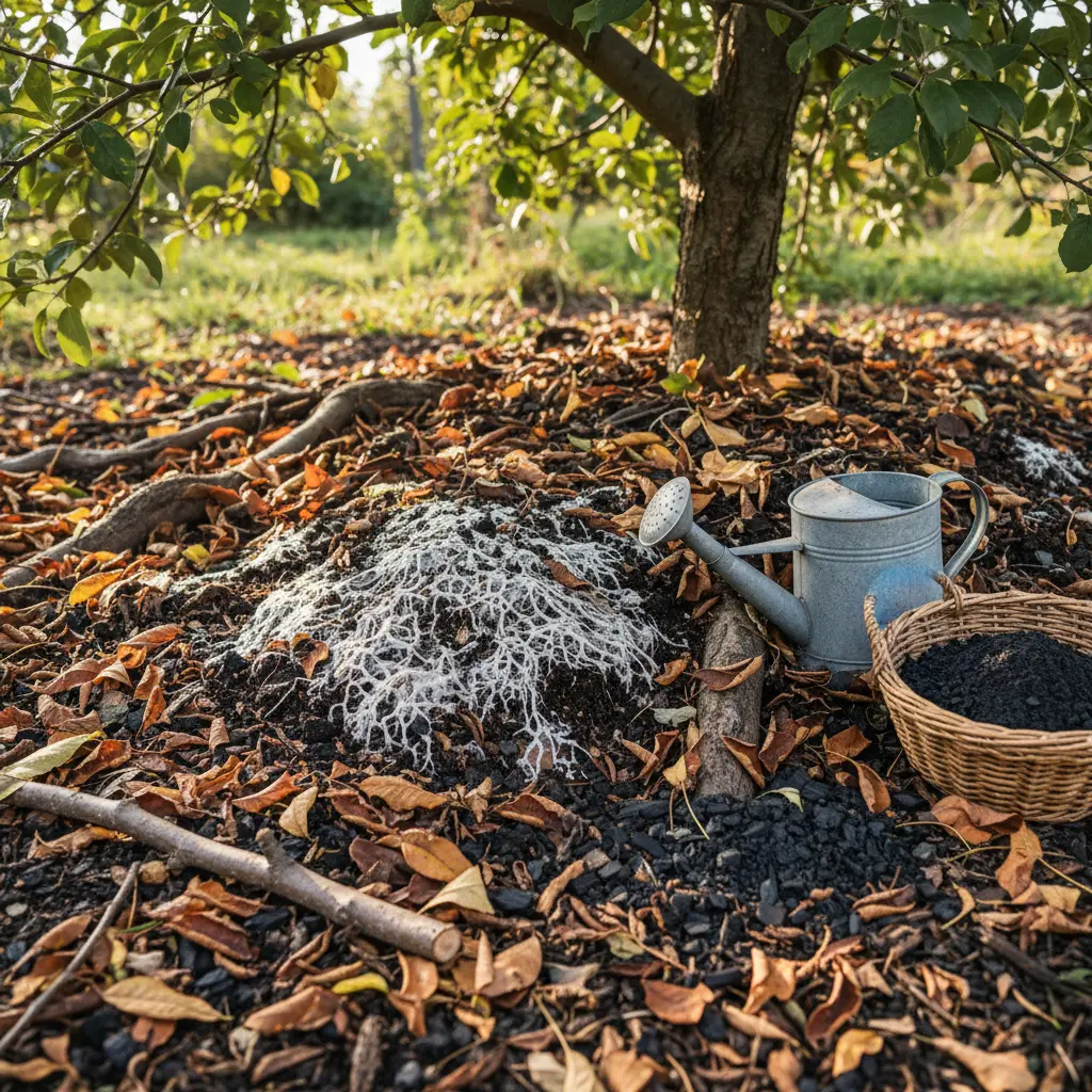 菌ちゃん農法 果樹管理:追加入れ・観察と微生物活性維持のコツ
