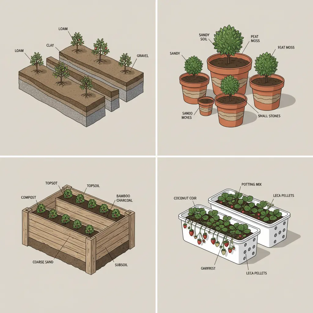栽培形態別に見る菌ちゃん農法果樹の応用事例と適性
