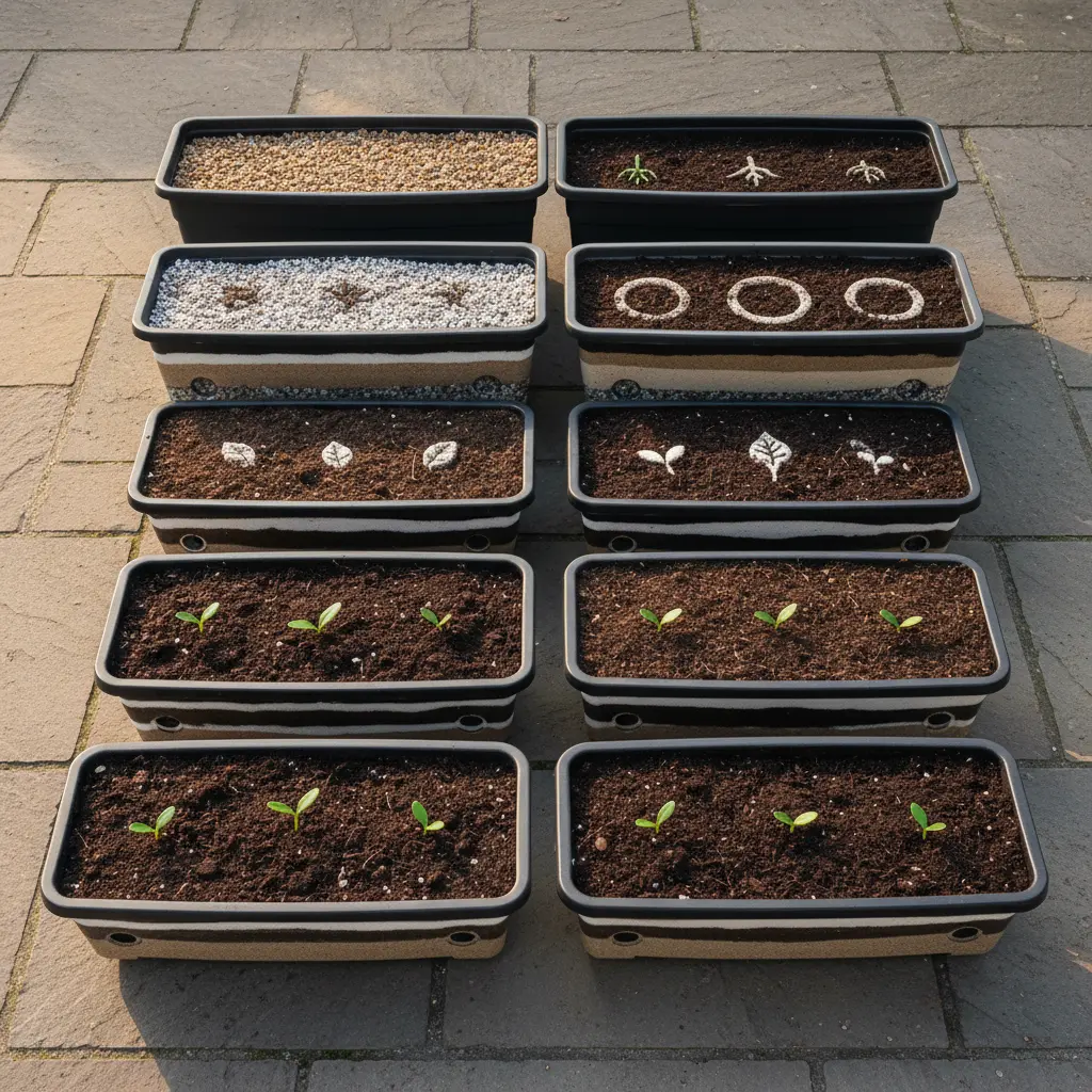 菌ちゃん農法に最適なプランターサイズの基準と容量目安