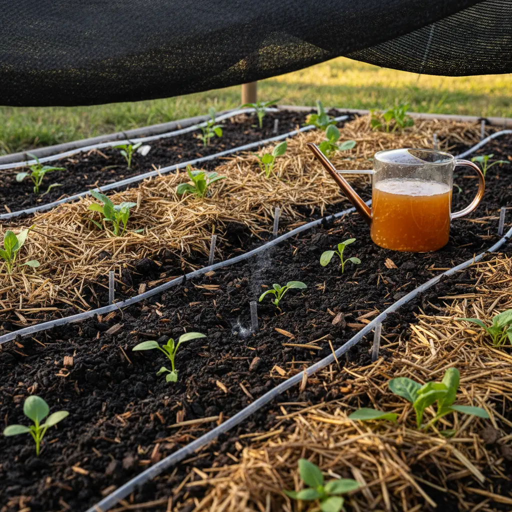 菌の働きを活かした夏の高温・乾燥対策テクニック