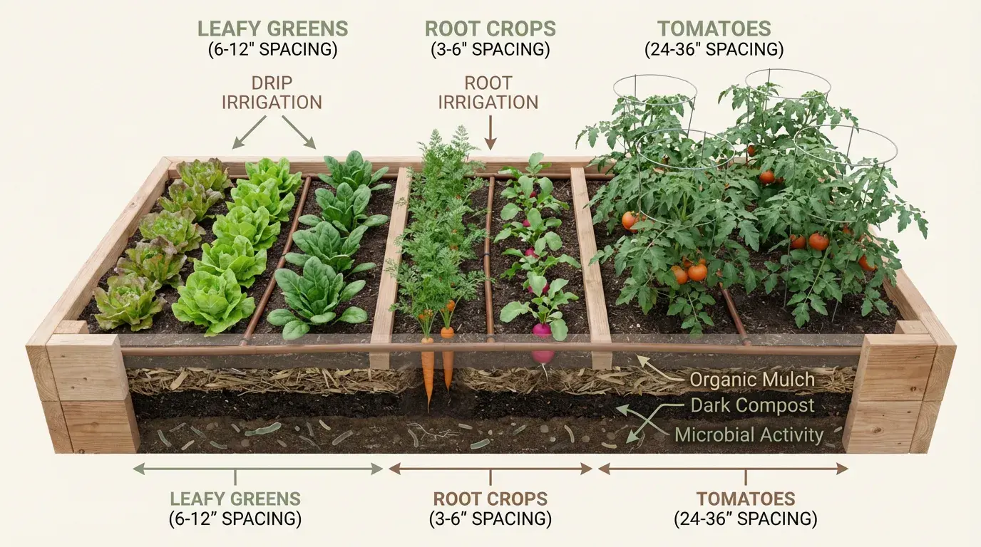 畝の熟成後:植え付けと維持管理のポイント