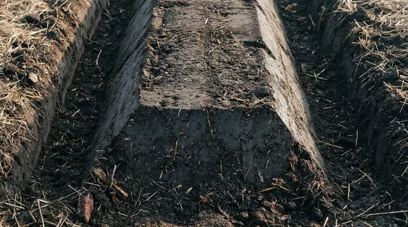 菌ちゃん農法における畝幅の基本構造と測定基準