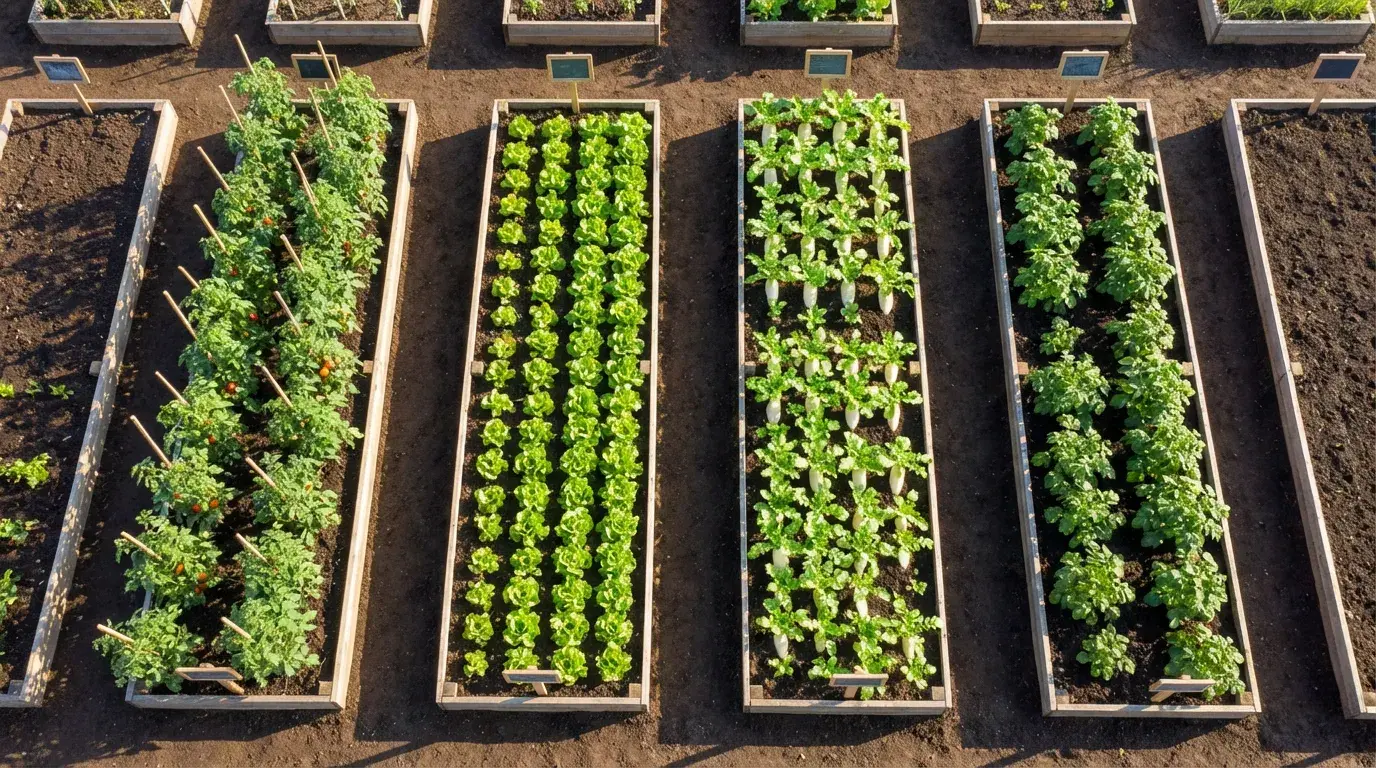 作物別に最適な菌ちゃん農法の畝幅と株間ガイド