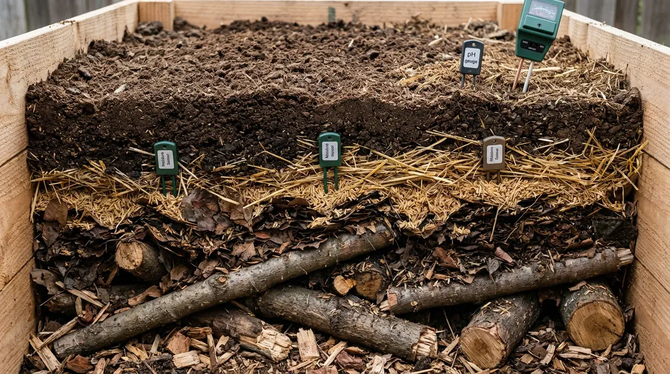 高CN資材を活かした菌ちゃん農法型土づくりと「窒素飢餓」誘導設計