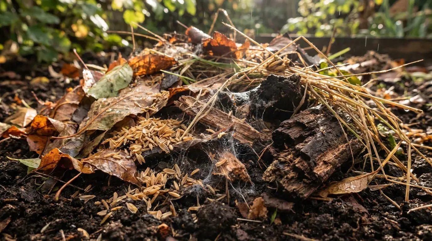 菌ちゃん農法 畝作りに必要な資材と野ざらし期間の目安