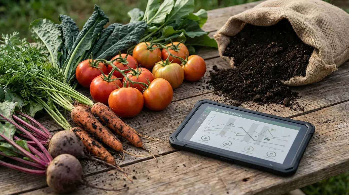 菌ちゃん農法 野菜の味と栄養への影響