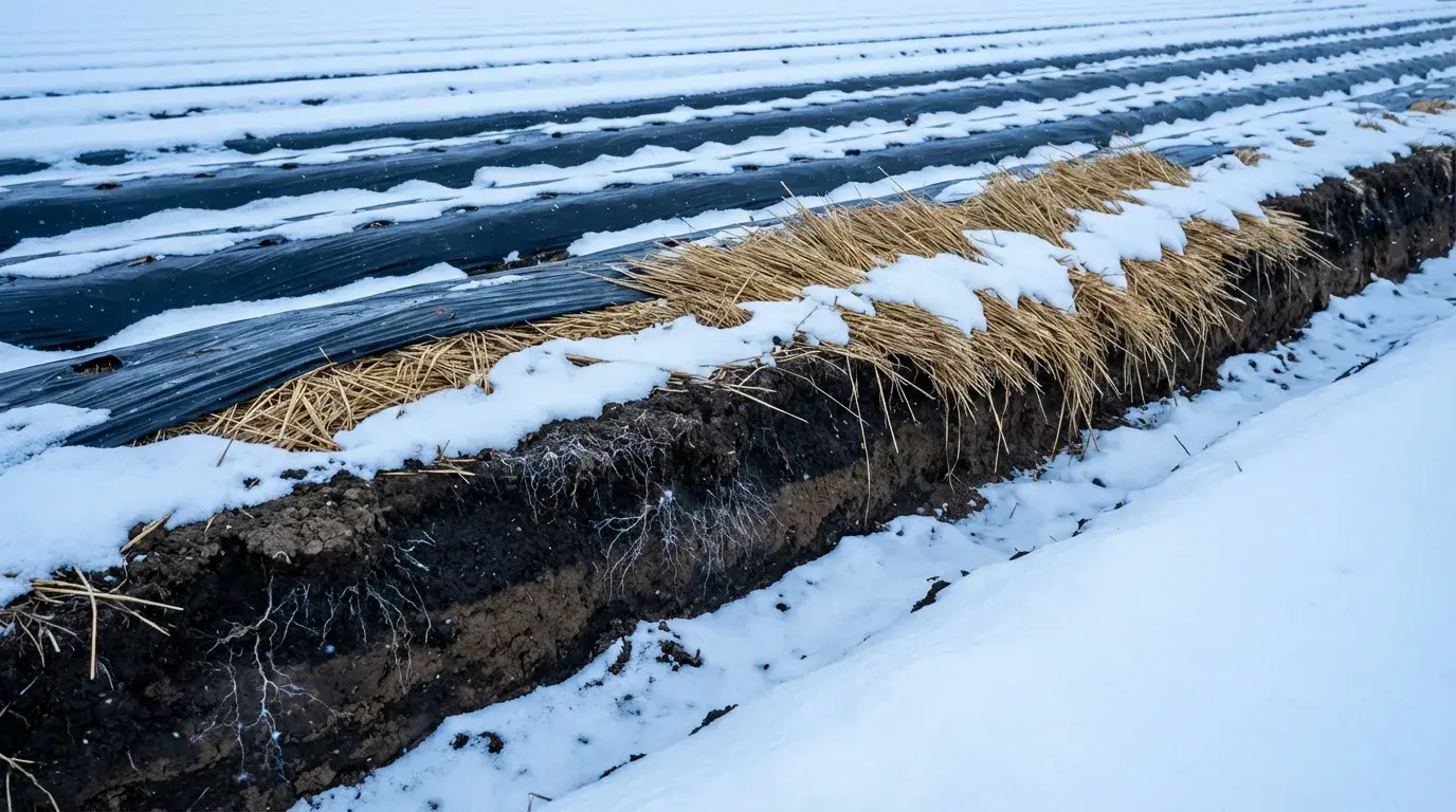菌ちゃん農法 北海道の冬越し・積雪期管理と春準備