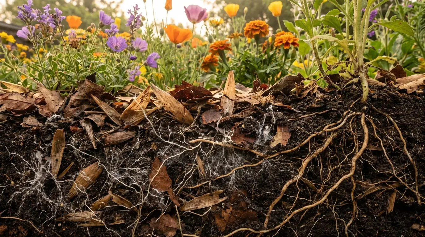 菌ちゃん農法と花栽培の基本原理:微生物がつくる「生きた土」